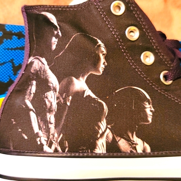 Converse DC Comics Chuck Taylor AllStar 70 Hi Batman Flash & WW Men-10 W-12 Rare - Picture 10 of 10